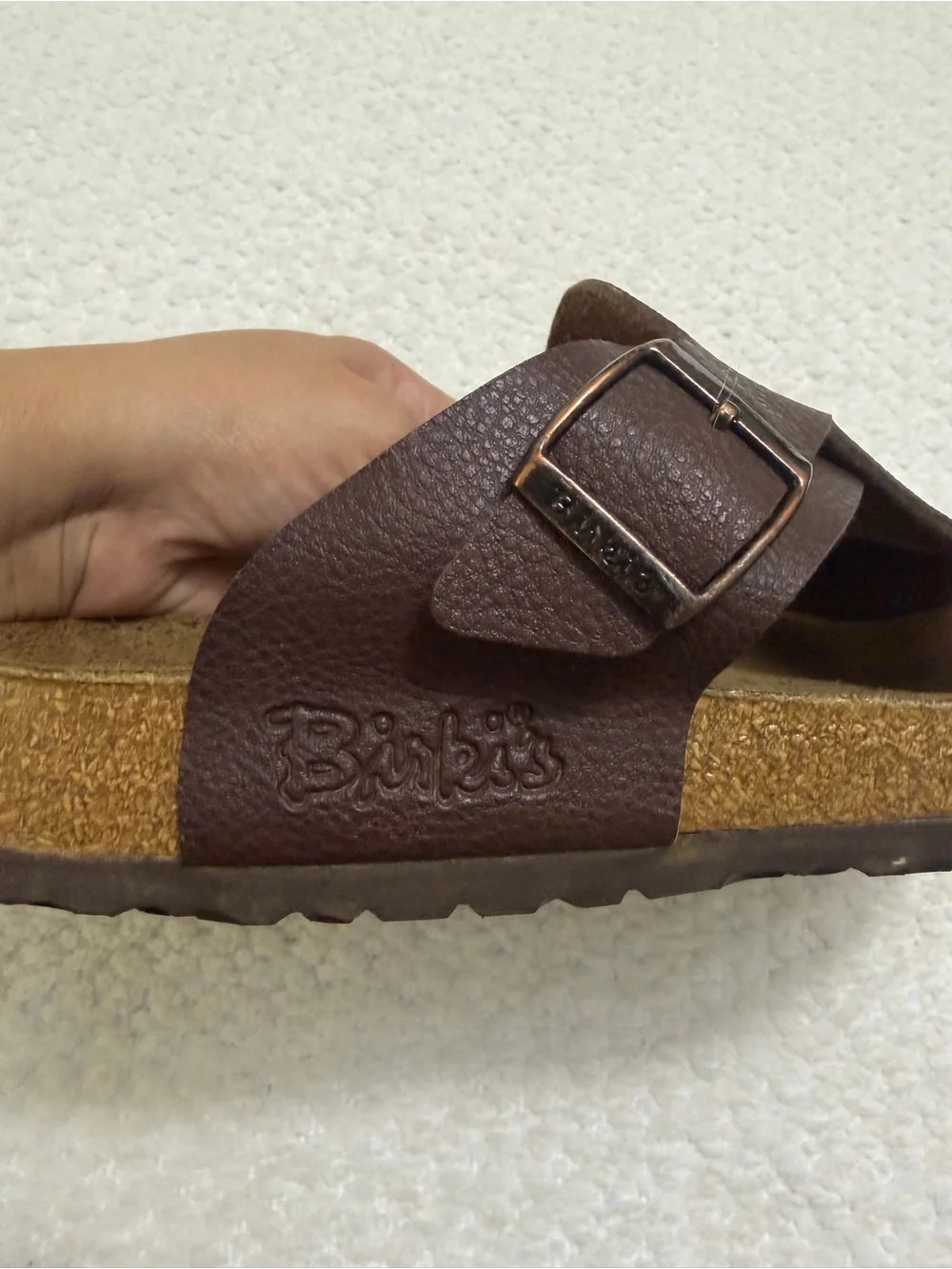 Birkis by Birkenstock Discontinued Style Sandals Brown Men’s Size 11